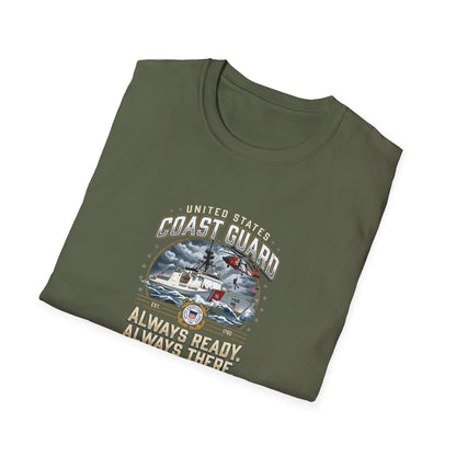 Coast Guard Rescue Always Ready, Always There T-shirt