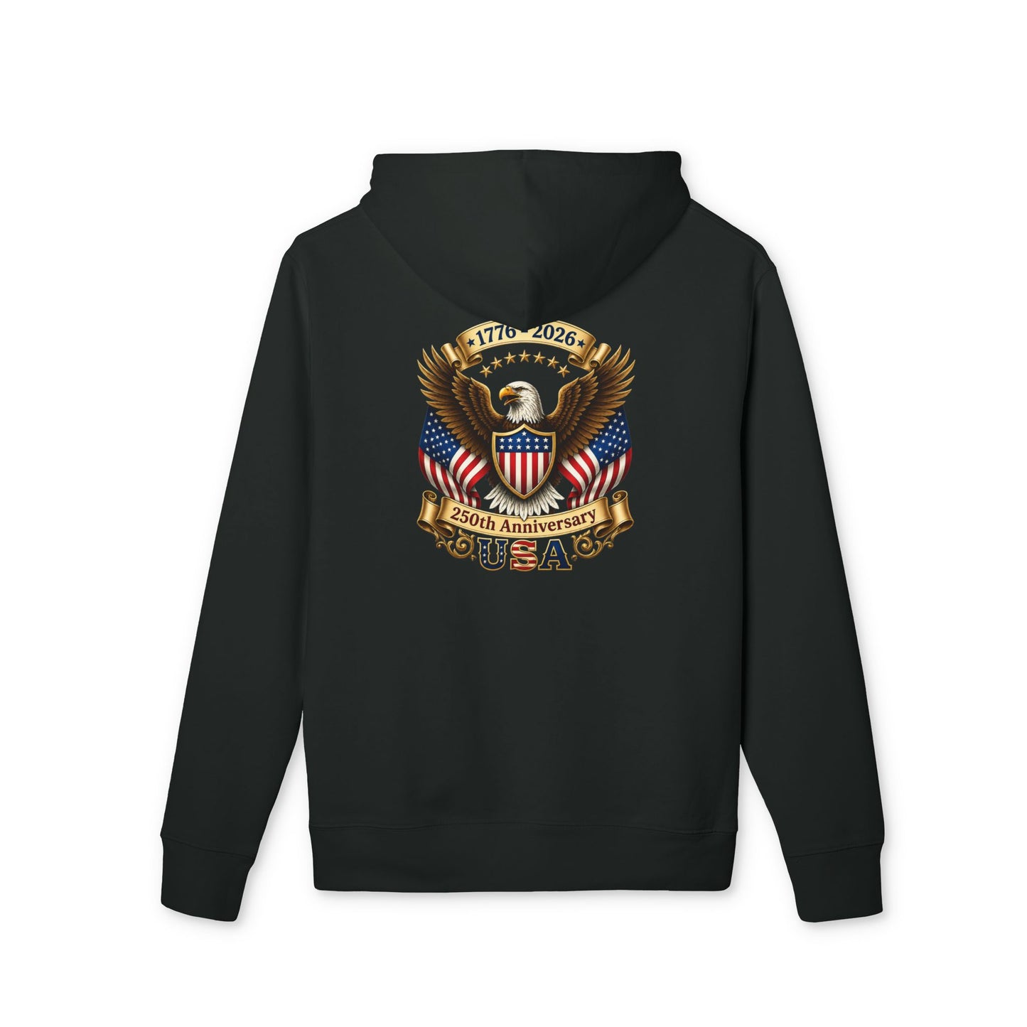 USA 250th Anniversary Eagle Hoodie – Patriotic 1776–2026 Sweatshirt