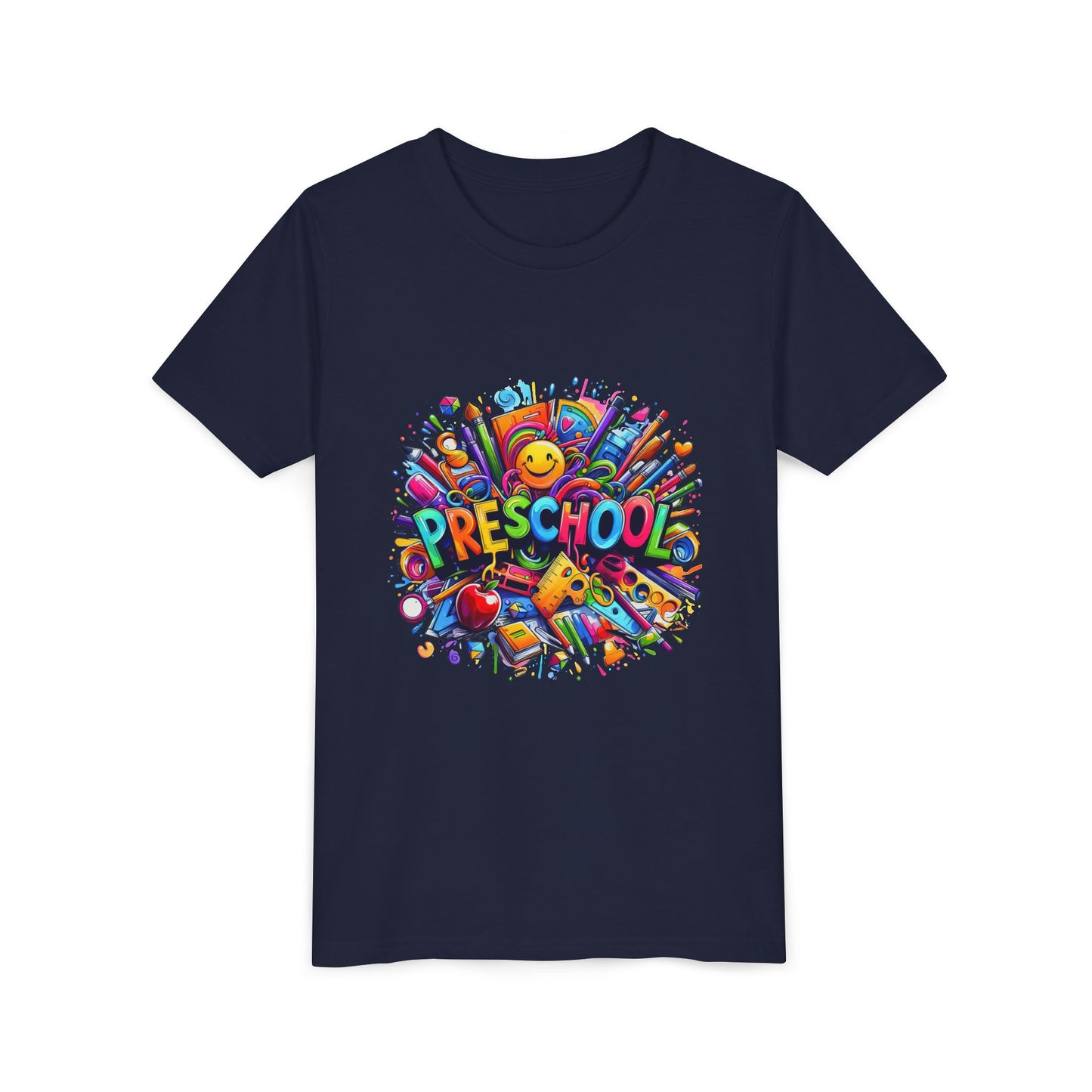 Preschool Kids T-Shirt — Colorful Preschool Design