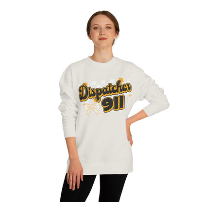 Dispatcher 911 Crewneck Sweatshirt — Emergency Dispatcher Gift