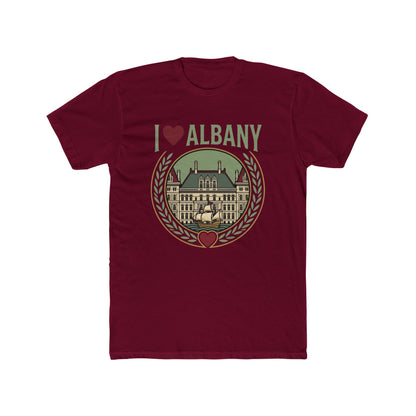 I  Albany T‑Shirt — Vintage Capitol Building City Pride Tee