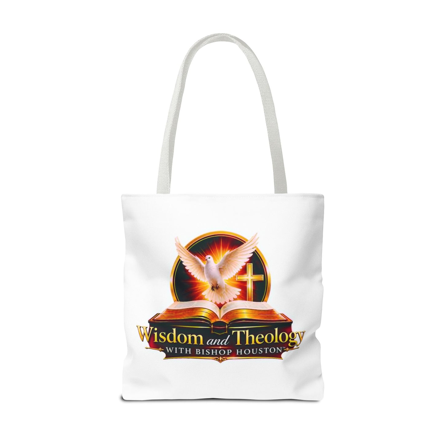 Christian Wisdom & Theology Tote Bag — 'Wisdom and Theology with Bishop Houston' Inspirational Faith Tote