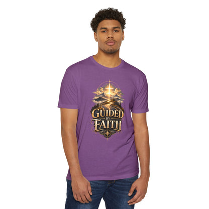 Guided by Faith T-Shirt — Christian Inspirational Tee