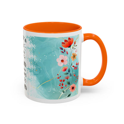 Mother Coffee Mug — “Not Just a Word but a Whole World” Floral Gift (11/15oz)