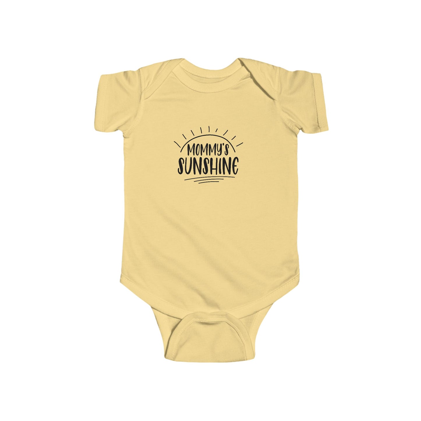 Infant Bodysuit - "Mommy's Sunshine" Baby Onesie, Newborn Sun Graphic