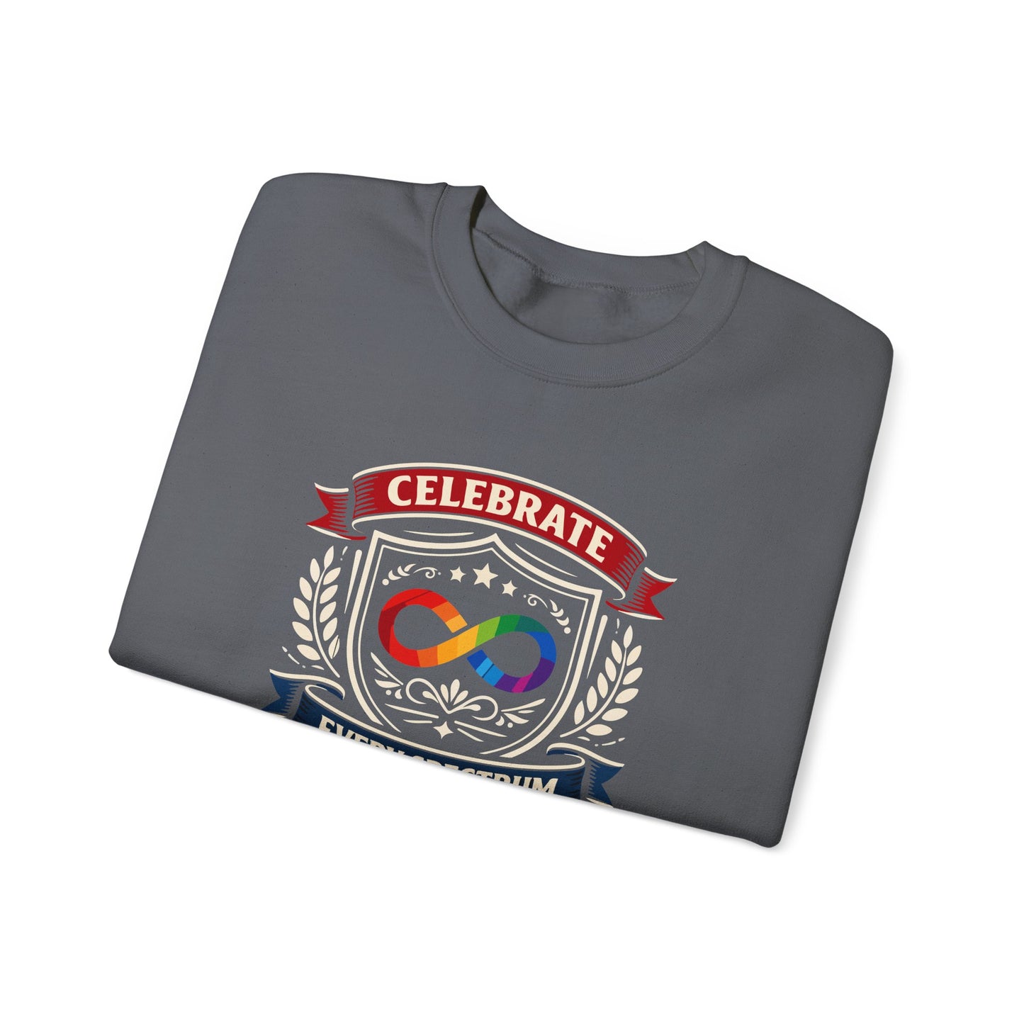 Celebrate Every Spectrum Crewneck Sweatshirt