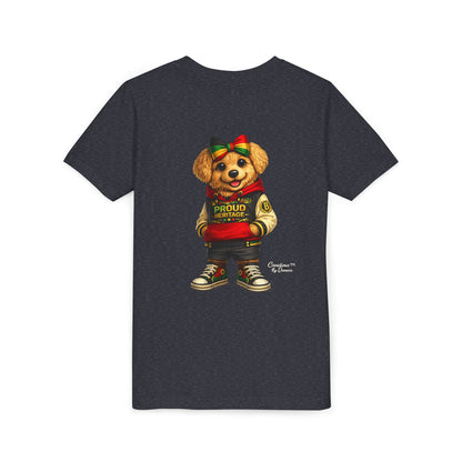 Kids Rasta Bear 'Proud Heritage' Tee