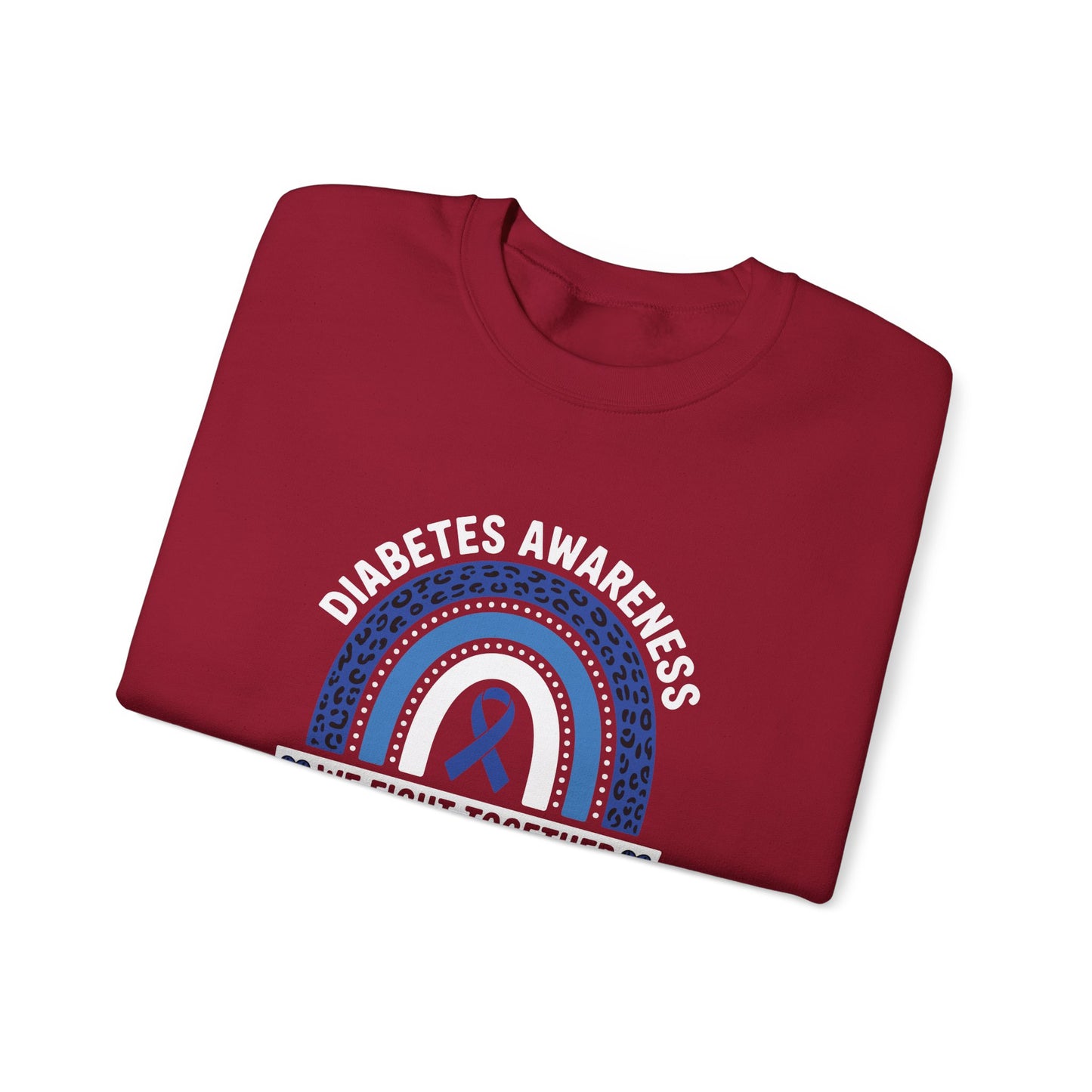Diabetes Awareness We Fight Together Sweatshirt