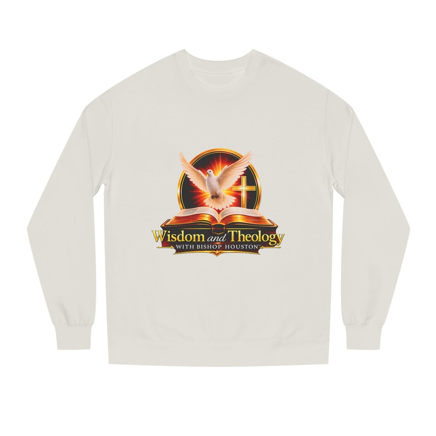 Wisdom and Theology Crewneck Sweatshirt — Dove & Cross Christian Pullover