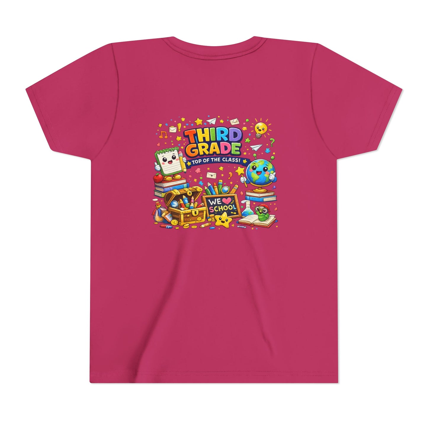 Third Grade Kids Tee — "Third Grade Out of the Classroom" Back-to-School Youth Shirt
