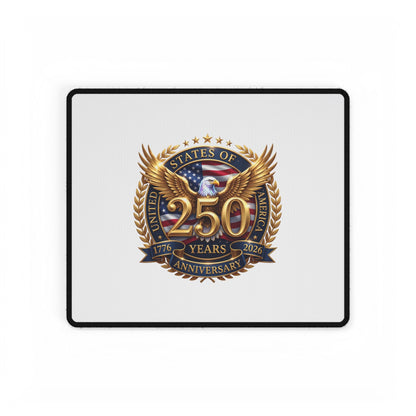 250th Anniversary USA Desk Mat — Patriotic Eagle Mousepad