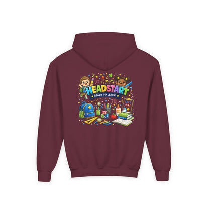 Head Start Kids Hoodie – 'Ready to Learn' Back-to-School Youth Sweatshirt