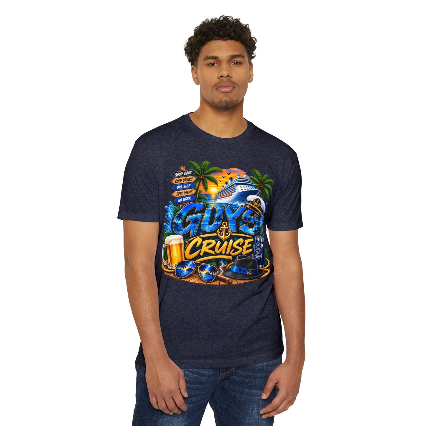 Guys Cruise T-Shirt — Men's Cruise Party Vacation Tee