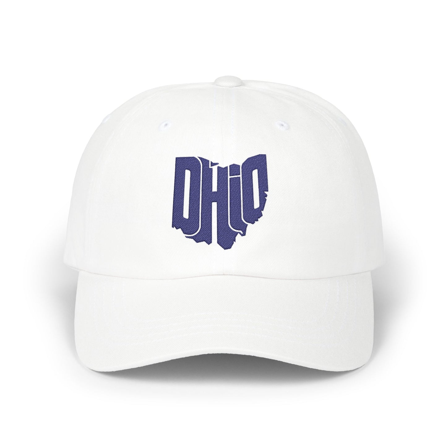 Ohio Outline Dad Cap – Classic Embroidered State Hat