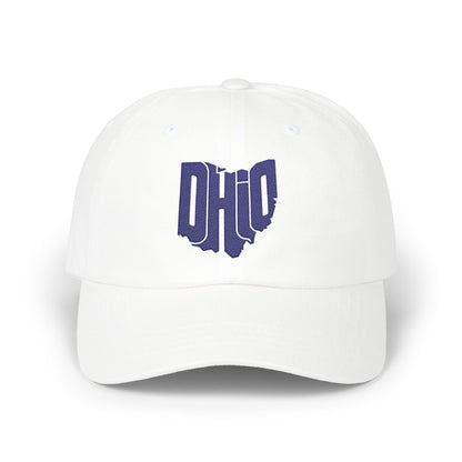 Ohio Outline Dad Cap – Classic Embroidered State Hat