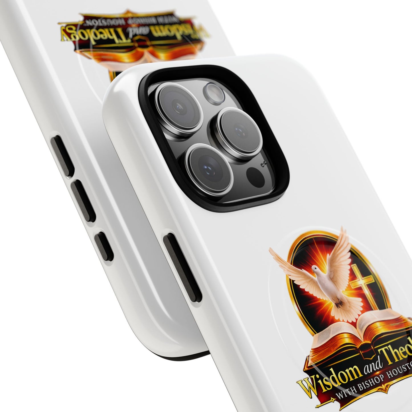 Wisdom and Theology Phone Case — Tough Magnetic Christian iPhone Cover