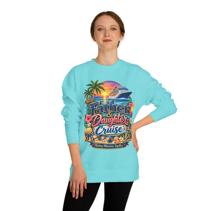 Father & Daughter Cruise Sweatshirt — Tropical Cruise Vacation Pullover