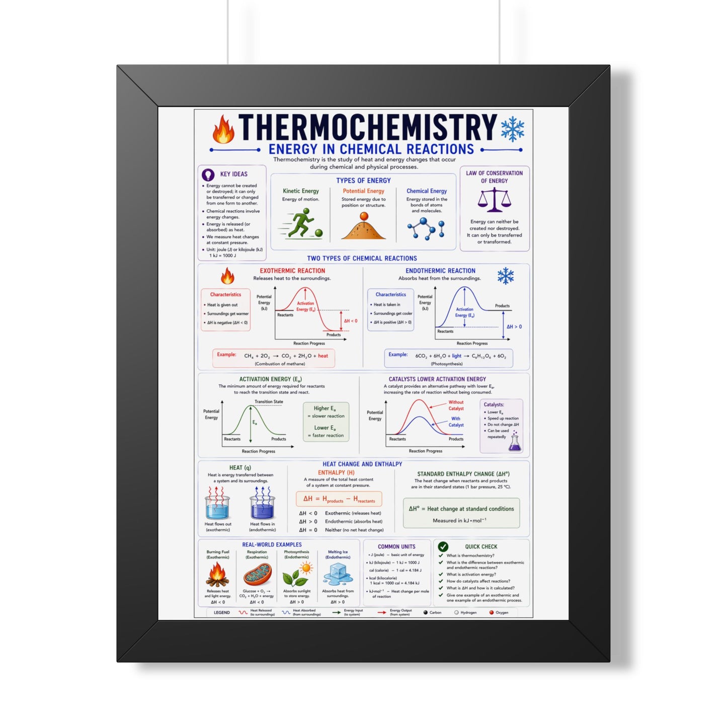 Framed Vertical Poster