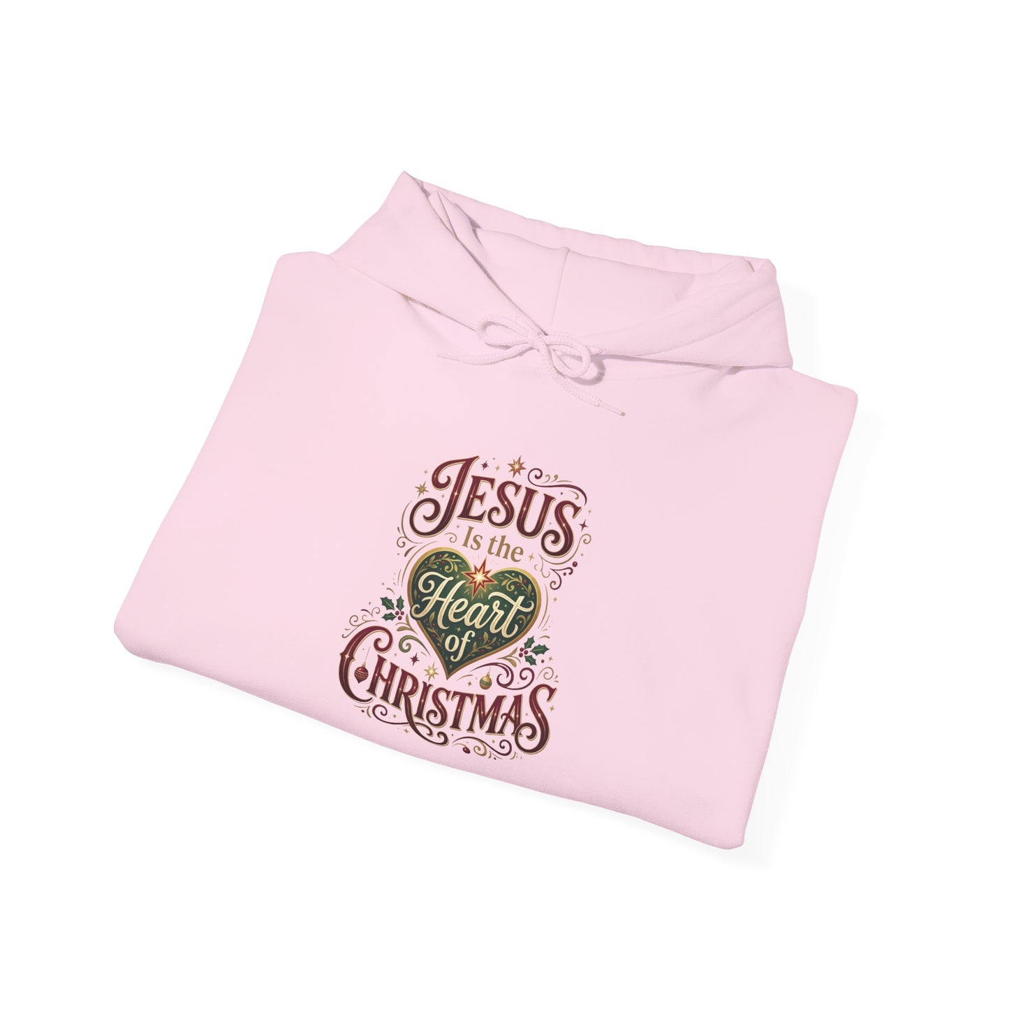Jesus Is the Heart of Christmas Hoodie