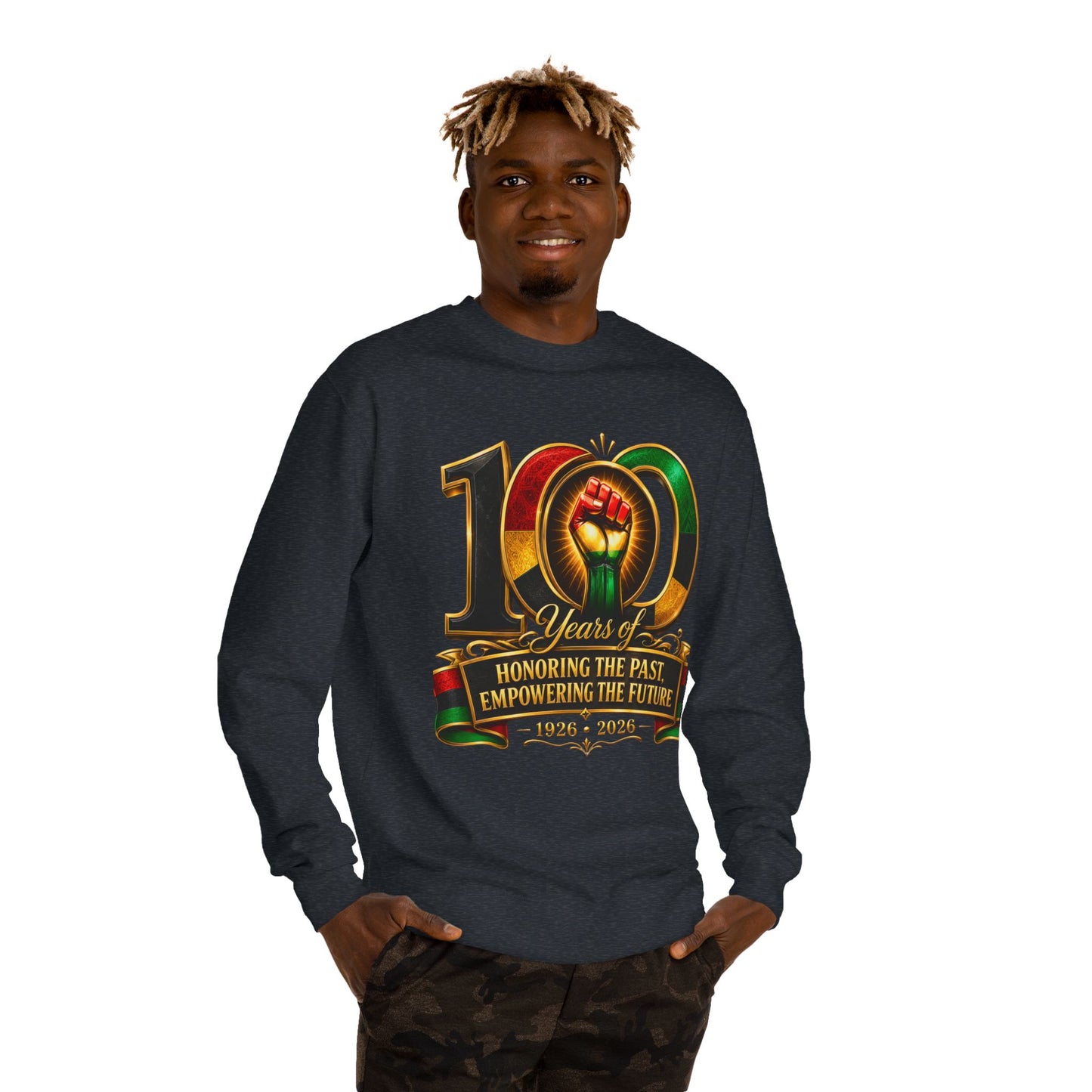 100 Years Anniversary Sweatshirt – "Honoring the Past, Empowering the Future"