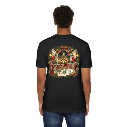 Emmanuel "God With Us" Christmas T-Shirt