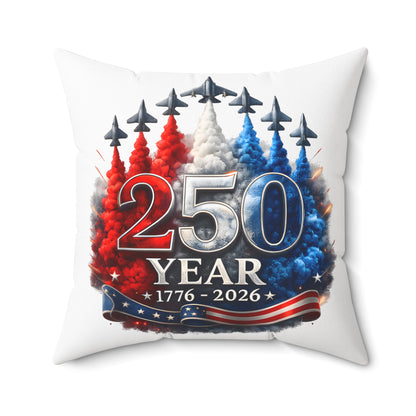 Spun Polyester Square Pillow