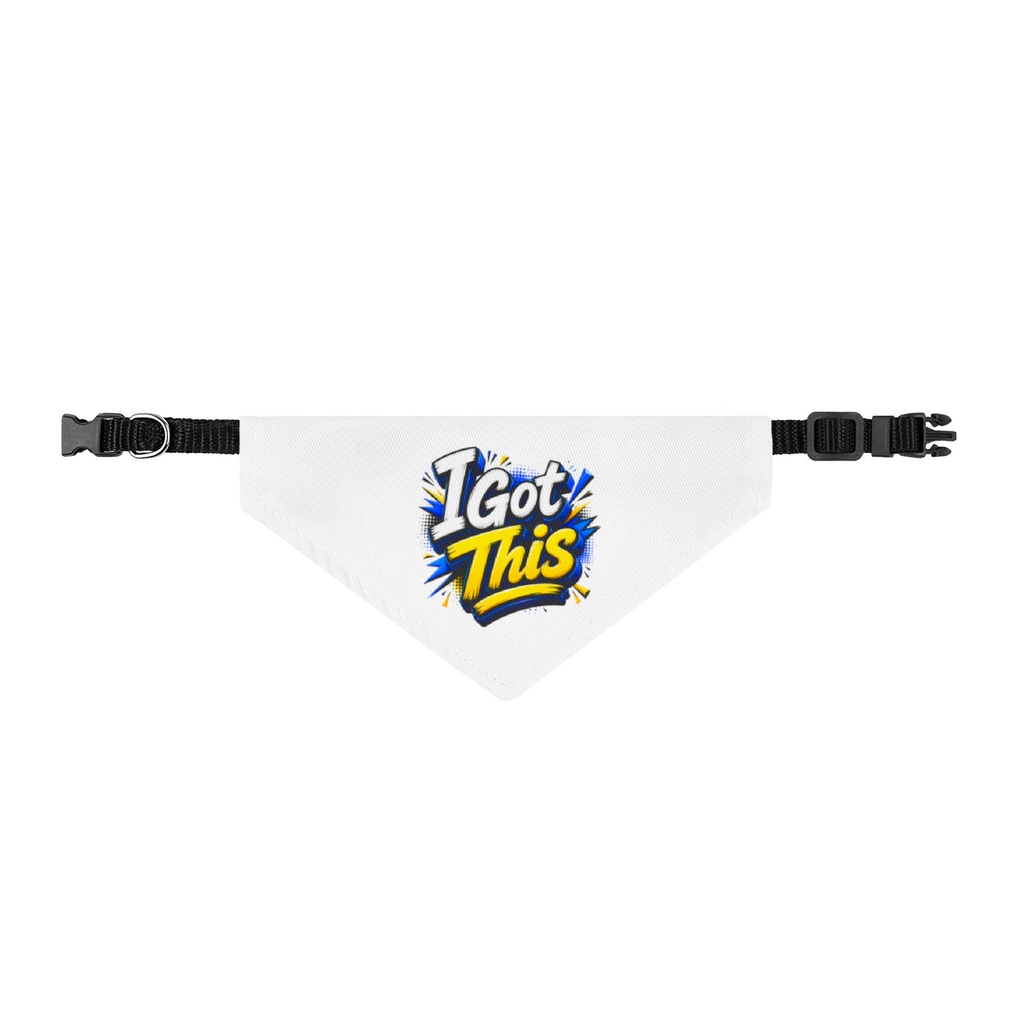 I Got This Clip-On Pet Bandana — Motivational Dog & Cat Collar Accessory
