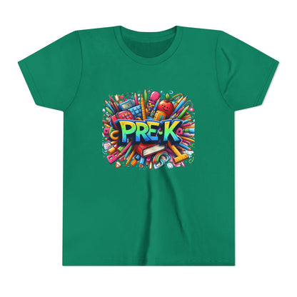 PRE-K Kids Tee — Colorful Back-to-School Pre-K Shirt for Preschoolers