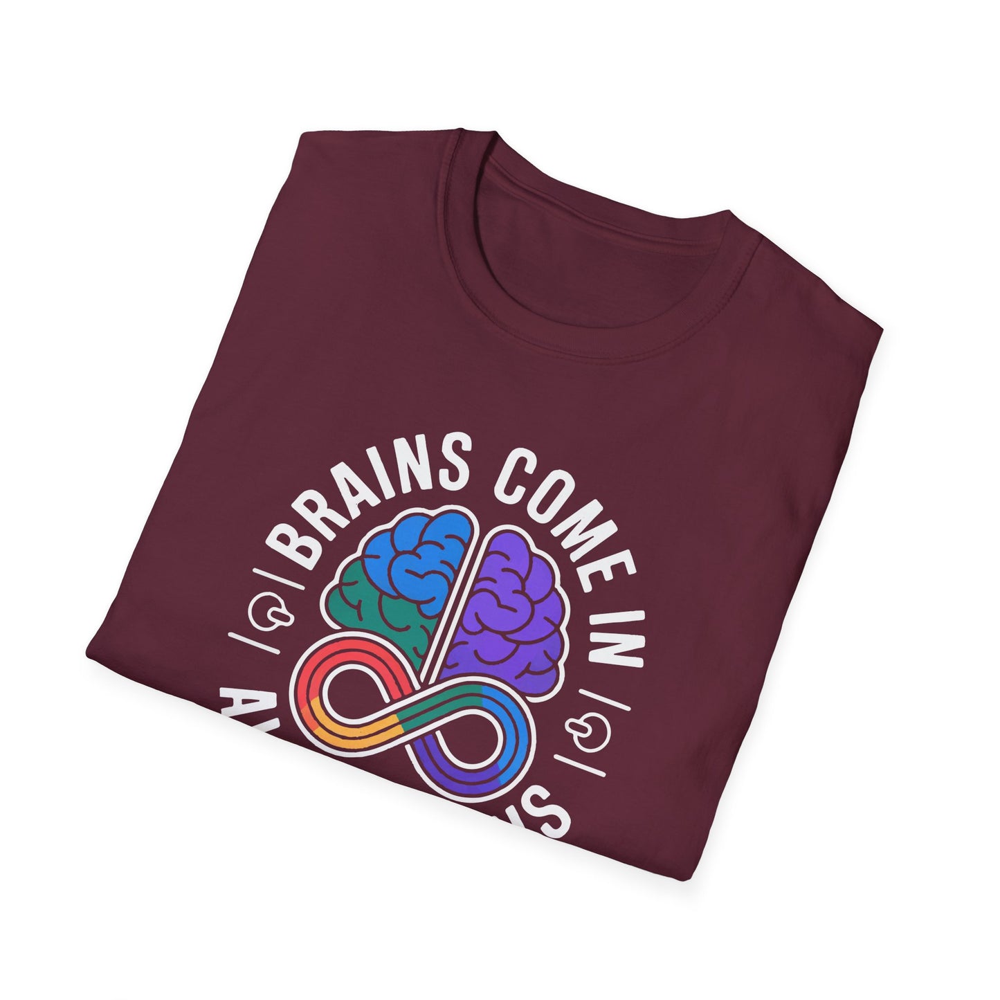 Brains Come in All Patterns T-Shirt