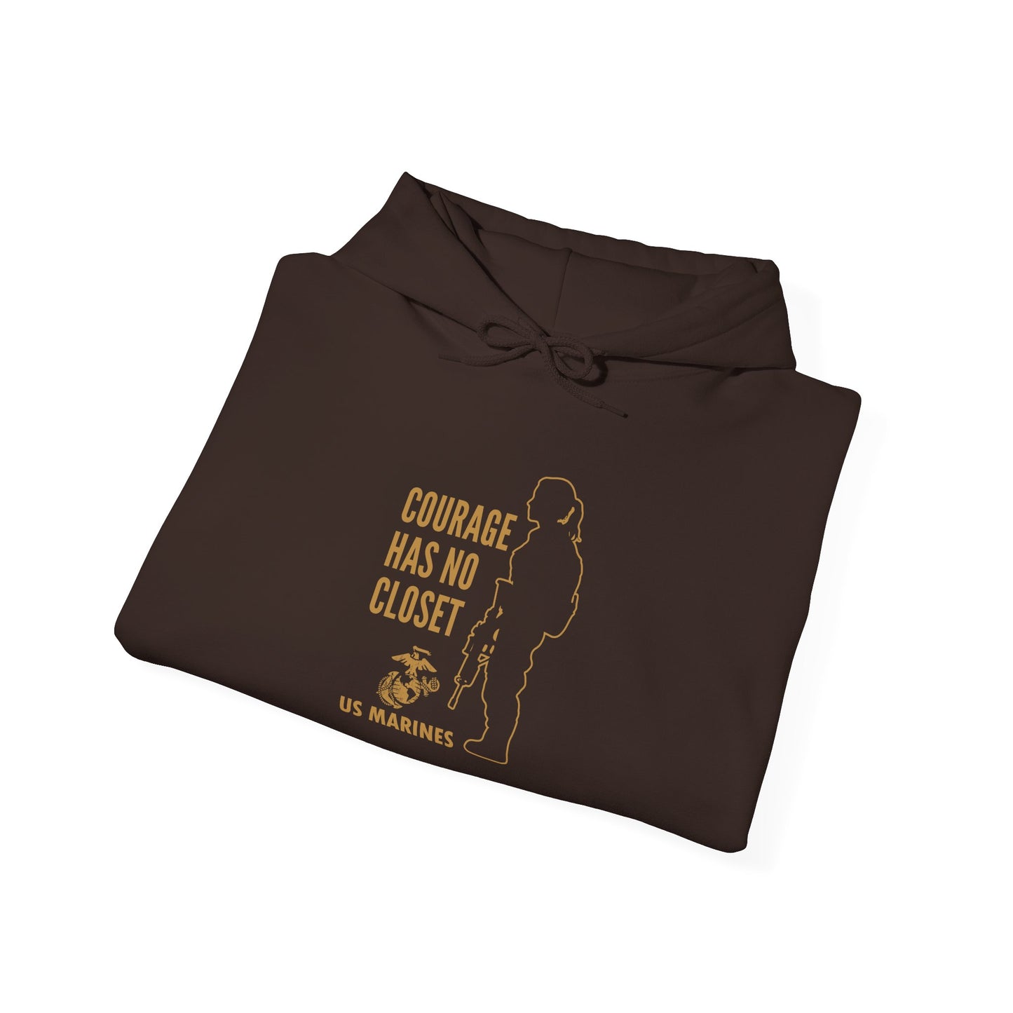 Courage Has No Closet US Marines Hoodie