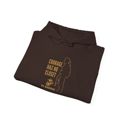 Courage Has No Closet US Marines Hoodie
