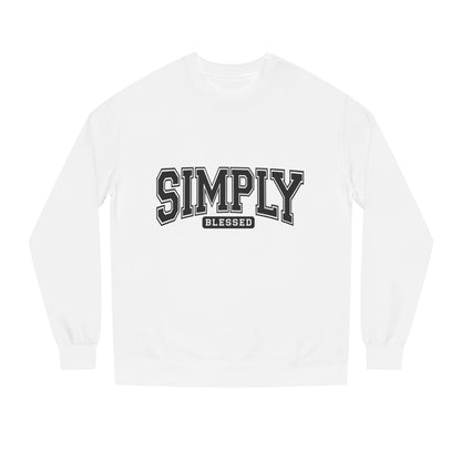 Simply Blessed Sweatshirt — Casual Crewneck Pullover with 'Simply Blessed' Graphic