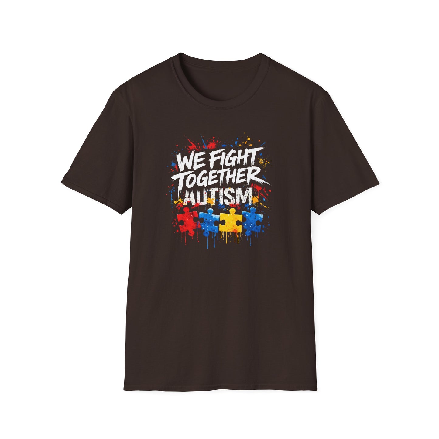 We Fight Together Autism T-Shirt