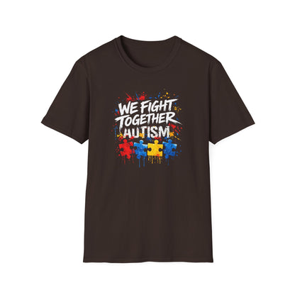 We Fight Together Autism T-Shirt