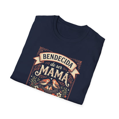 Bendecida de Ser Mamá T-Shirt