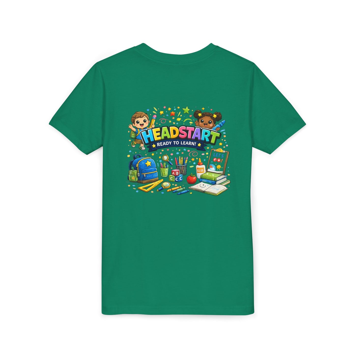Headstart Kids T-Shirt - Ready to Learn Back-to-School Tee