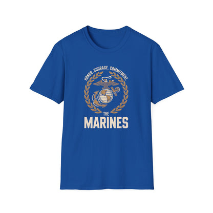 Honor Courage Commitment The Marines T‑Shirt
