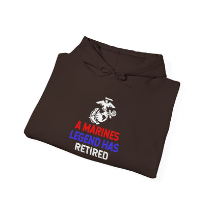 A Marines Legend Has Retired Hoodie