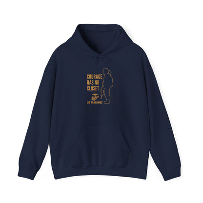 Courage Has No Closet US Marines Hoodie