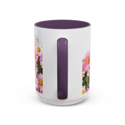 Mother's Day Butterfly Coffee Mug — "Happy Mother's Day" Floral 11/15oz Accent Mug