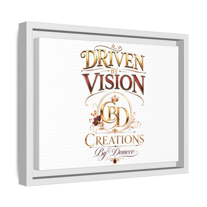 Driven by Vision Framed Canvas Wall Art