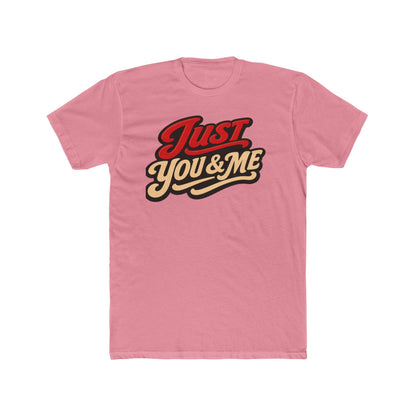 Just You & Me Graphic Tee — Retro Couples Love Shirt
