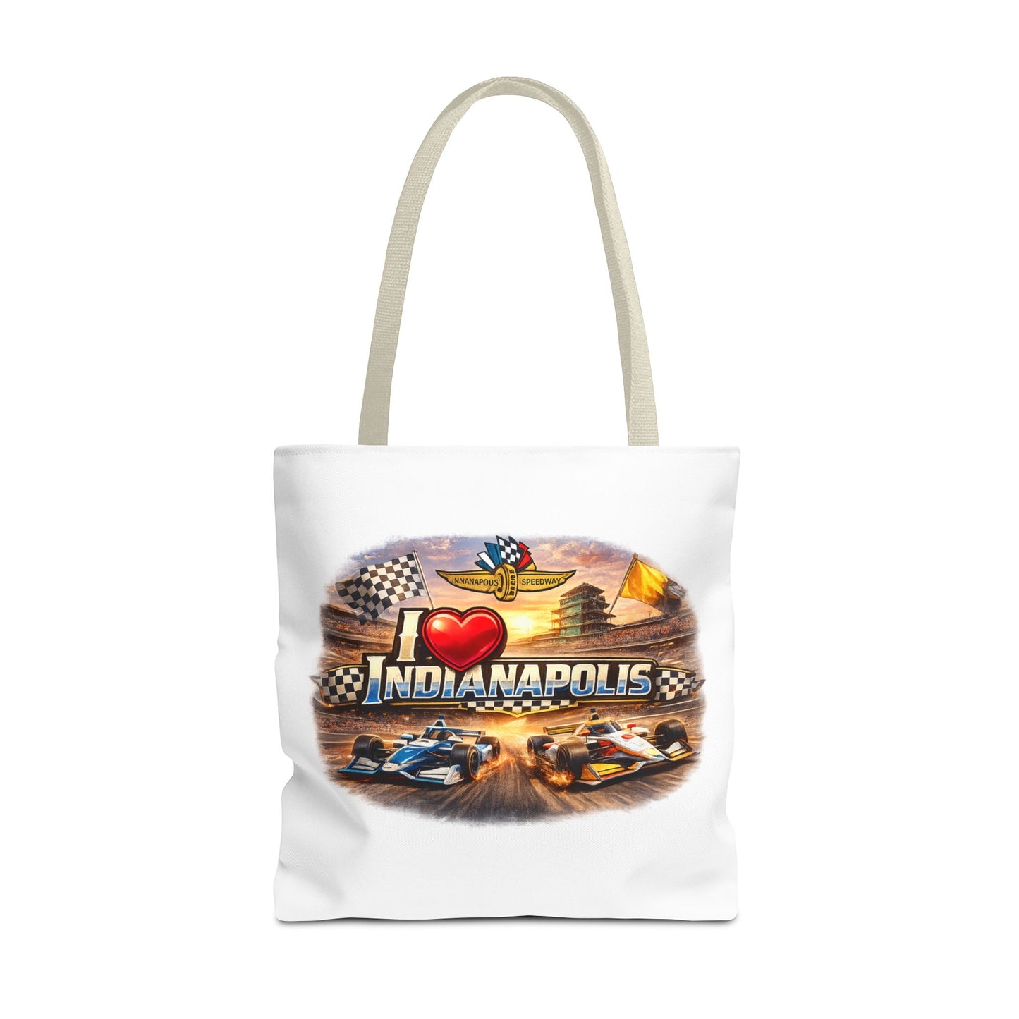 Indianapolis Racing Tote Bag – I  Indianapolis IndyCar Speedway Design