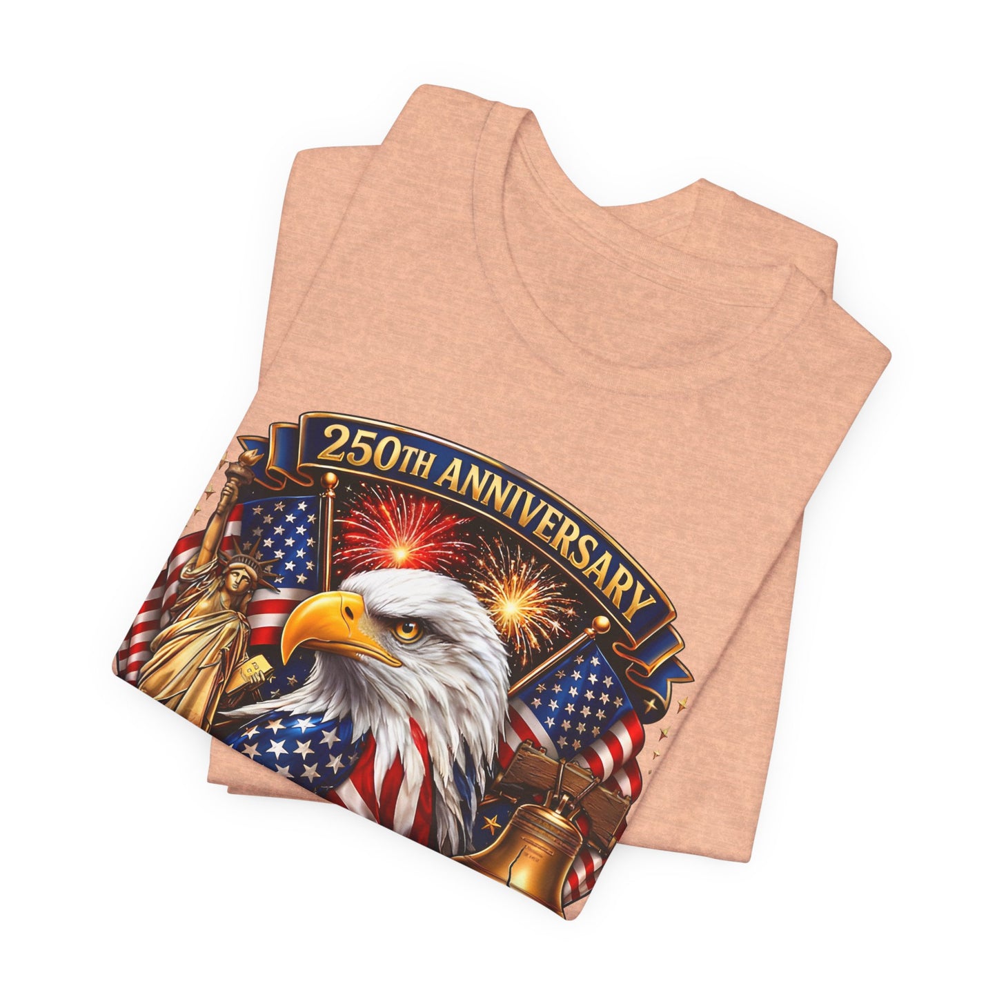 Independence 250th Eagle T-Shirt – United States 1776-2026 Centennial Graphic Tee