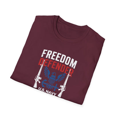 Freedom Defender Veteran U.S. Navy For Life T‑Shirt