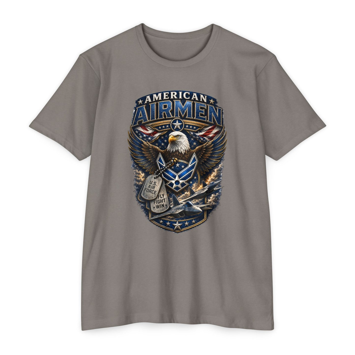 American Airmen Eagle T-Shirt — Patriotic USA Air Force Graphic Tee