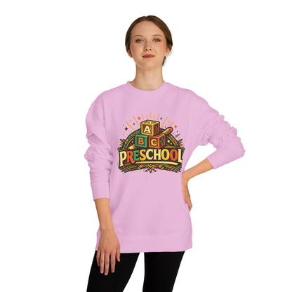 Preschool ABC Blocks Sweatshirt — Cute Back-to-School Teacher & Toddler Crewneck