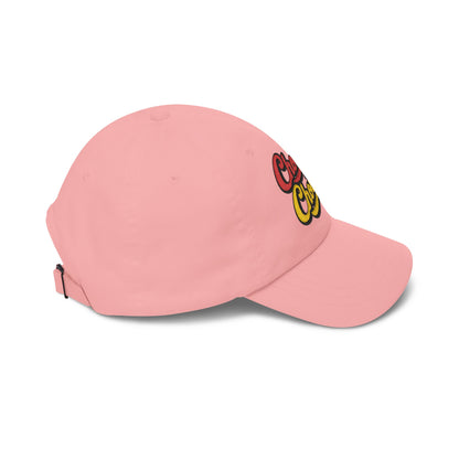 Choices Choices Dad Cap – Retro Script Embroidered Baseball Hat