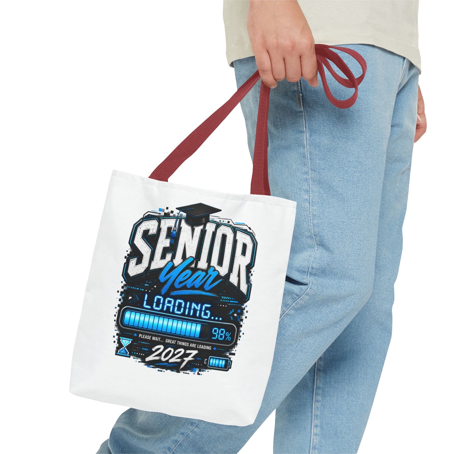 Senior Year Loading 2027 Tote Bag
