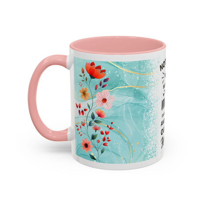 Mother Coffee Mug — “Not Just a Word but a Whole World” Floral Gift (11/15oz)